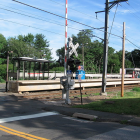 Talmadge Hill Railroad Crossing
