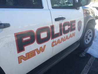 New Canaan Police vehicle