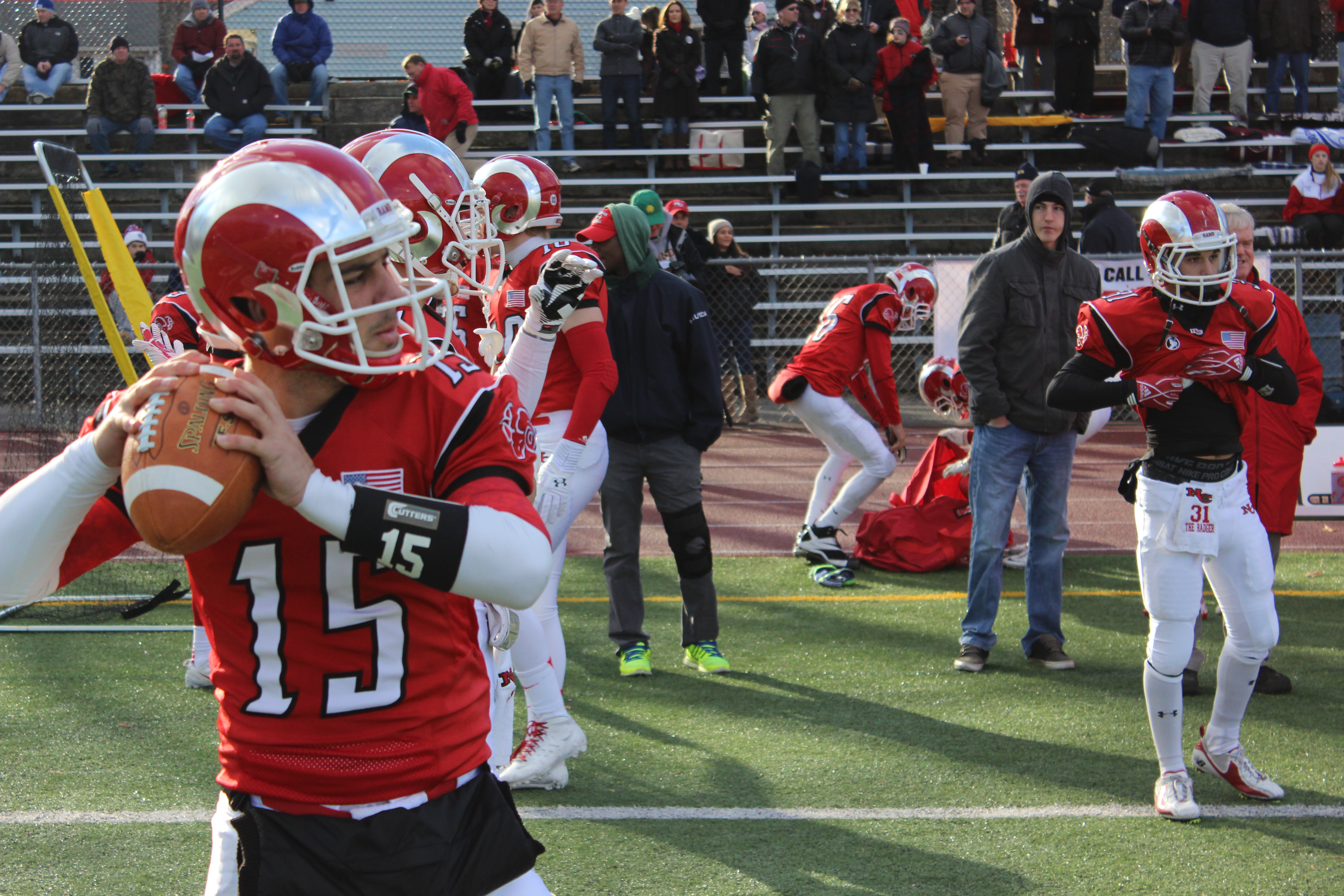 QB Nick Cascione will be playing up the road at Sacred Heart.