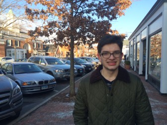 George Washington University-bound NCHS senior Juan Rivera is obsessed with Italian food, and four other things. Credit: Michael Dinan