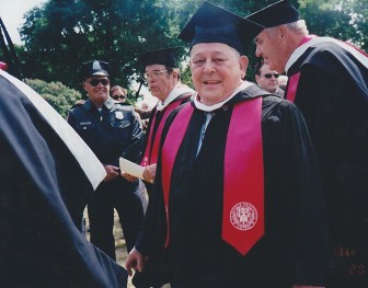 Ray Parry at a 50th reunion of Fairfield University. Contributed photo
