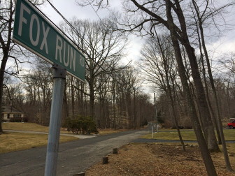 Fox Run Road in New Canaan ranks in PCI among the worst in town. It's being repaved soon. Credit: Michael Dinan