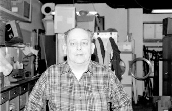 Ray Parry at Western Connecticut State University, some time around 1994. Contributed photo