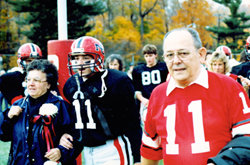 NCHS football Senior Day, 1986. Contributed photo