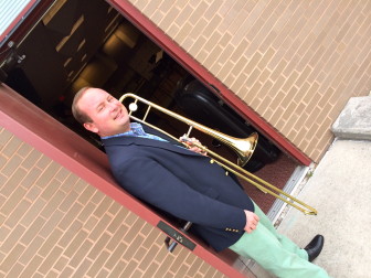 New Canaan High School Band Director Scott Cranston tipped me off on a Friday afternoon to escape the campus via a side door that'd get me more quickly to my car, before the rush and subsequent traffic jam. Thanks Scott!