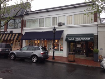 109-115 Elm St. includes the Ralph Lauren store and Nails Hollywood. It sold for $7.6 million on May 9. Credit: Terry Dinan
