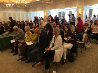 More than 125 attendees gathered May 6 for the 2014 New Canaan Preservation Alliance Awards, held in the ballroom at the Country Club of New Canaan.