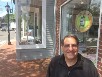 Seth Berger, owner of recently opened Kids Home Furnishings at 106 Main St. in New Canaan. Credit: Michael Dinan