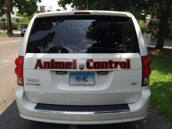 The Animal Control van of NCPD. Credit: Michael Dinan