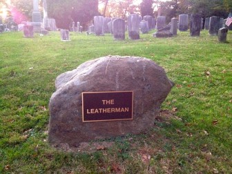 The Leatherman's grave. Contributed photo