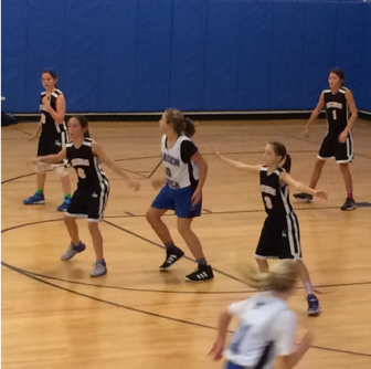 New Canaan Girls 6th Grade Basketball won both its games Dec. 20 and 21. Contributed photo