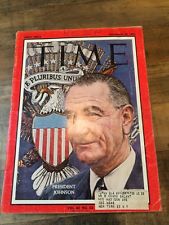 One week after President John F. Kennedy's assassination in November 1963, this edition of Time magazine was issued, this copy addressed to New Canaan's Dick Salant. It's available in the eBay auction for the library Book Sale. 