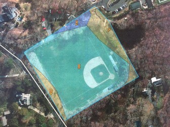 A rendering of the new baseball-soccer field proposed by St. Luke's School. 