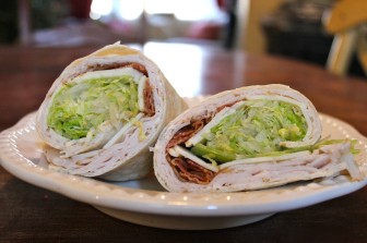 The #29 Wrap, Club Sandwich. Credit: Terry Dinan