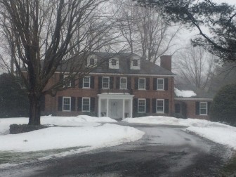 This 6-bedroom 1959 Colonial at 141 Hemlock Hill Road sits on 5.96 acres and includes 5,827 square feet of living space. It sold March 18, 2015 for $4,685,000. Credit: Michael Dinan