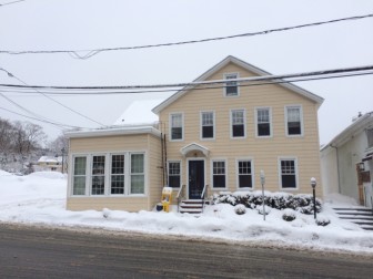 18 Locust Ave. is one of two sites in New Canaan that the U.S. Post Office is eyeing for a future, long-term home. It sold Feb. 27 for Locust Avenue Property Selected by Post Office as Finalist for Permanent New Canaan Location Sells for $1,125,000. Credit: Michael Dinan
