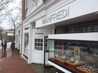 Manfredi at 72 Elm St. in New Canaan. Credit: Michael Dinan