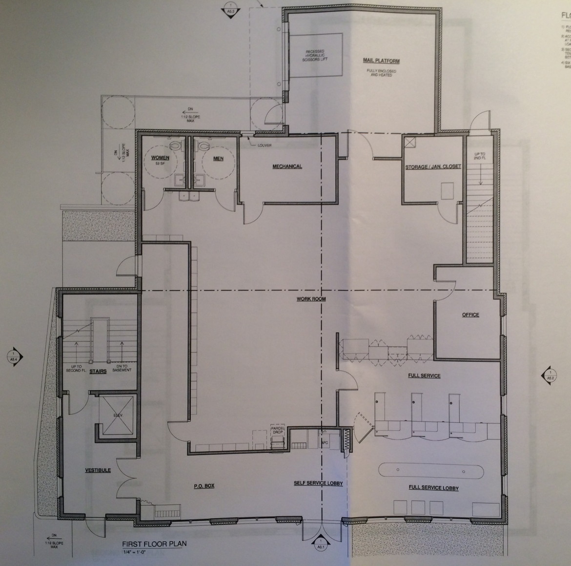 Post Office Building Plan