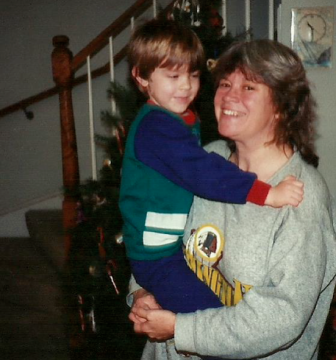 Taken during the Christmastime prior to my year in Kindergarten, I can say for certain that my mom cannot hold me in her arms, nor has she been able to for quite a while. It goes by fast, parents.