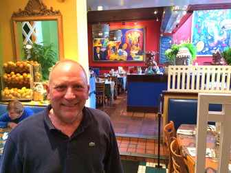 Billy Auer at Gates Restaurant on April 21, 2015, the day after news broke that the longtime restaurant would close, rebrand and reopen under the same name and new ownership. Credit: Michael Dinan