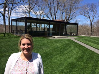 New Canaan's Christa Carr, communications director at the Glass House. Credit: Michael Dinan