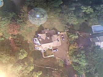 A satellite image of 179 Bayberry Road. 