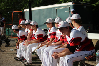 Scenes from New Canaan's 8-7 win over Greenwich at Mead Park on May 11, 2015. Credit: Terry Dinan
