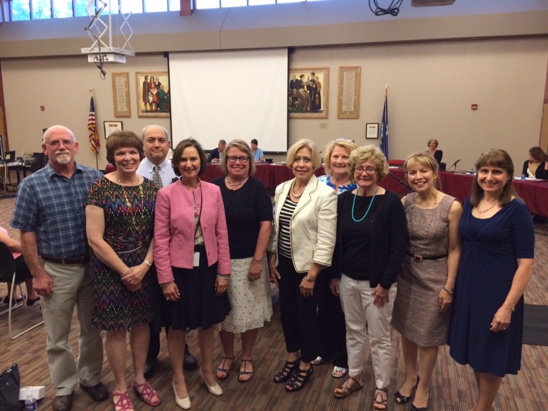 11 Retiring New Canaan Educators Honored by Superintendent, Board of Ed