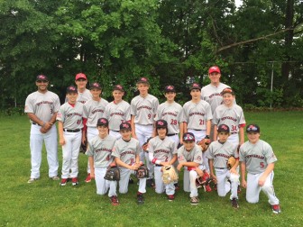 The New Canaan Baseball 12U All-Stars. Contributed