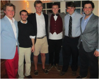 Self-proclaimed “The Boys”, these are five guys who helped fortify my time at UNH by welcoming me into their lives. We’ve shared some legendary times together, all of which included a barrel of laughs. This specific photo was taken prior to a Great Gatsby themed party in April 2013, thrown in part for the upcoming release of the most recent film. From left to right: Troy Goliber, Evan Jones, Terry Clarke, my freshmen year roommate Joe Gardiner, me, and C.J. Gagnon. 