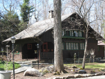 This 1931-built, log cabin-style home at 59 Ferris Hill Road sits on 3.05 acres. It sold in July 2015 for $995,000. Assessor photo