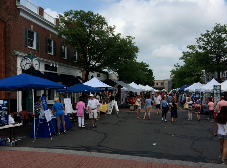 2015 Sidewalk Sale in New Canaan, July 18. Credit: Michael Dinan ...