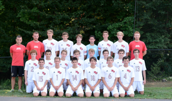 The 2015 NCHS Rams varsity soccer team. Photo by Christine Betack