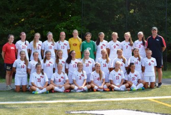 The 2015 New Canaan High School varsity girls soccer team. Photo by Amy Murphy Carroll 