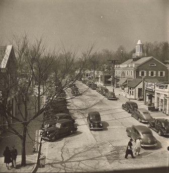 Elm was once a two-way street. Credit: NC Historical Society