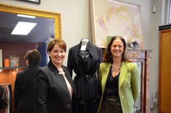 Lynn Koroser-Crane (CT Style competition winner) and L’Armoire Owner Diane Roth. Credit: Jeanna Shepard Photography