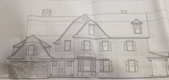 This 7,000-square-foot, 6-bedroom home is planned for 310 South Ave. Specs by Country Club Homes