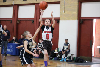 Jerome Roscoe with a floater. Credit: Terry Dinan