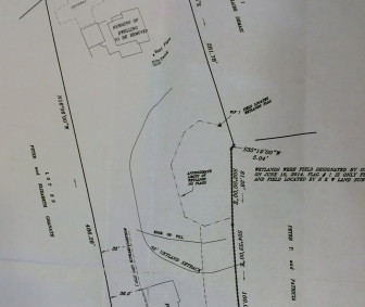 Site map of 108 Charter Oak Drive in New Canaan.