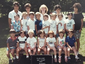 Camp Playland group photo, 1986.