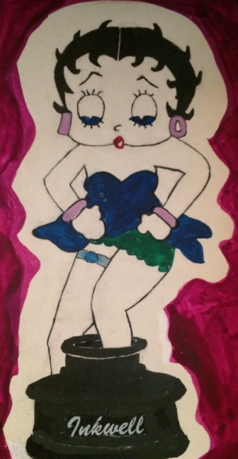 A "Betty Boop" drawing by Tom Grimaldi. 