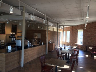 Interior of Kaahve at Main and East Avenue. The new coffee shop soft-opened this week -- check it out.