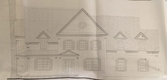 This 4,087-square-foot house is planned for 90 Garibaldi Lane in New Canaan. 