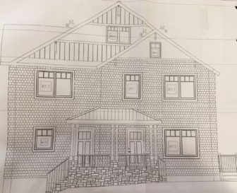 Planned new home at 95 Locust Ave. in New Canaan. Specs by GreenTek Consulting Inc. of Westport