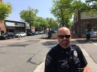 New Canaan Police Department Officer Ron Bentley will serve as the downtown's Community Impact Officer, starting May 31, 2016. Credit: Michael Dinan
