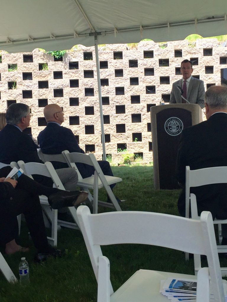 ‘A Real Good Moment for New Canaan’ Officials Break Ground on New Affordable Housing on