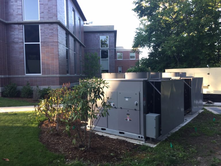 Selectmen Approve Installation of New Sound Barrier for Chillers at Town Hall