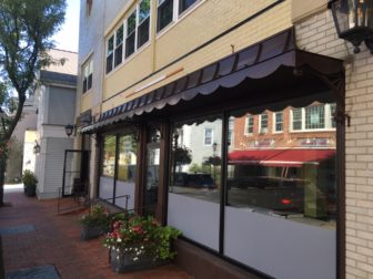 The commercial space at 11 Forest St. in New Canaan has been vacant since Peachwave froyo moved out one year ago. The property's owner said a new restaurant is interested in the space, but P&Z permission first is needed to meet a parking requirement by paying a fee instead of providing the physical spaces. Credit: Michael Dinan