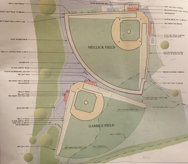 Complex Map and Gate Info - Little League