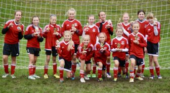 The New Canaan Girls Red U12 team wins Columbus Day SCOR Tournament in Ridgefield, October 2016. Contributed